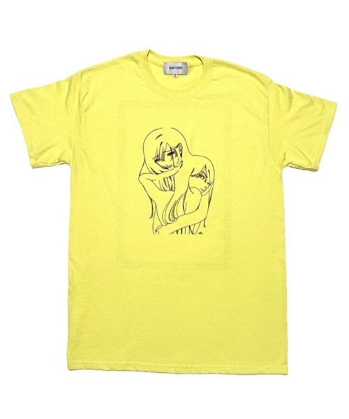 Revo.(レボ)の「藍にいな × PALM/STRIPES 【 狭い愛から抜け出して 】(Tシャツ/カットソー・レディース・ホワイト/イエロー・M/S/XL/L)」の11枚目の写真