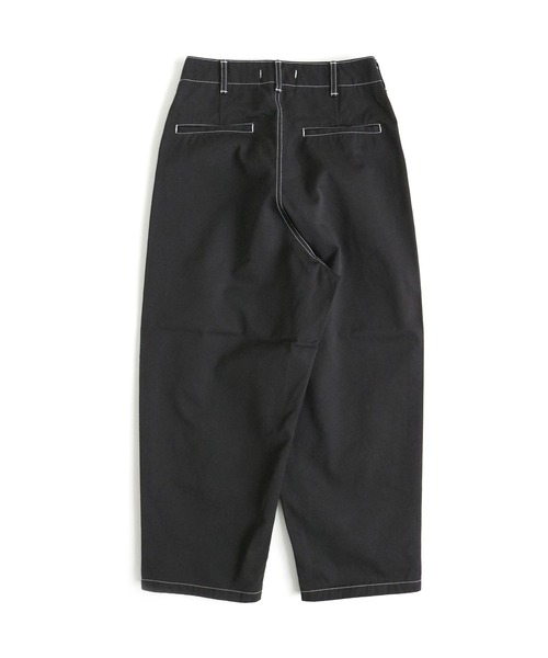SETTO（セット）の「WIDE TROUSERS：ワイドトラウザー（チノパンツ・メンズ・ブラック・32inch/34inch/26inch/30 inch）」の11枚目の写真