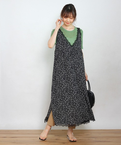 Crisp yours（クリスプユアーズ）の「【WEB限定】ショートスリーブサマーニット（ニット/セーター・レディース・ネイビー/イエロー/グリーン/アイボリー・FREE）」の10枚目の写真