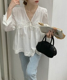 [FD]Vネックベビーシャツ