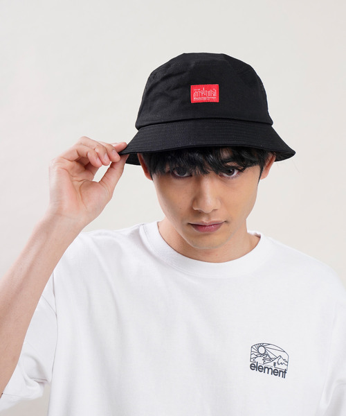 Manhattan Portage(マンハッタンポーテージ)の「Manhattan Portage/マンハッタンポーテージ ハット Bucket Hat MP084(ハット・メンズ・ベージュ/ブラック/オフホワイト・FREE)」の8枚目の写真