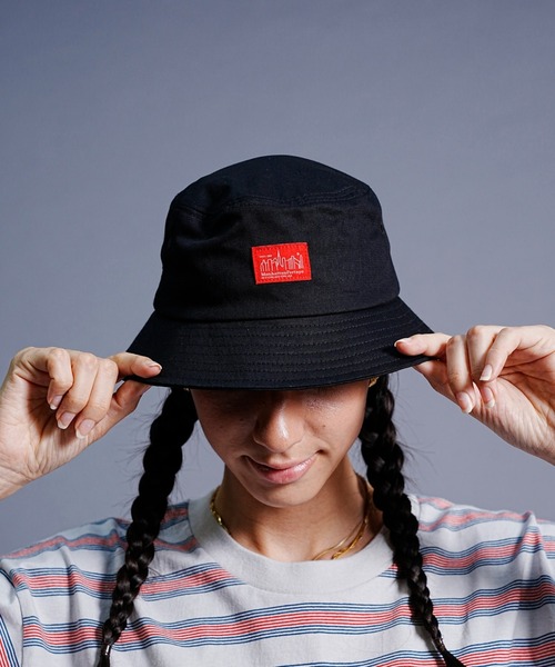 Manhattan Portage(マンハッタンポーテージ)の「Manhattan Portage/マンハッタンポーテージ ハット Bucket Hat MP084(ハット・メンズ・ベージュ/ブラック/オフホワイト・FREE)」の21枚目の写真