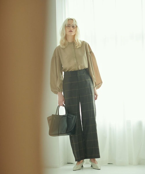 セール 後リボンセンターコバストレートパンツ その他パンツ Mila Owen ミラオーウェン のファッション通販 Zozotown