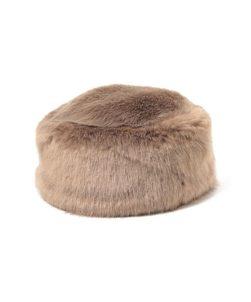 Ray BEAMS（レイビームス）の「【WEB限定】Ray BEAMS / フェイクファー ロシア帽（キャップ・レディース・その他/ブラウン系その他3・ONE SIZE）」の4枚目の写真