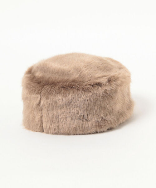 Ray BEAMS（レイビームス）の「【WEB限定】Ray BEAMS / フェイクファー ロシア帽（キャップ・レディース・その他/ブラウン系その他3・ONE SIZE）」の5枚目の写真