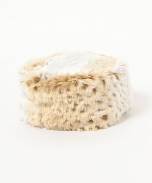 Ray BEAMS（レイビームス）の「【WEB限定】Ray BEAMS / フェイクファー ロシア帽（キャップ・レディース・その他/ブラウン系その他3・ONE SIZE）」の10枚目の写真