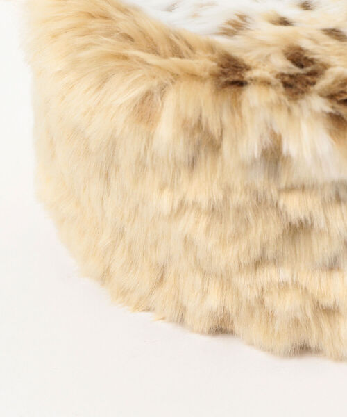 Ray BEAMS（レイビームス）の「【WEB限定】Ray BEAMS / フェイクファー ロシア帽（キャップ・レディース・その他/ブラウン系その他3・ONE SIZE）」の11枚目の写真