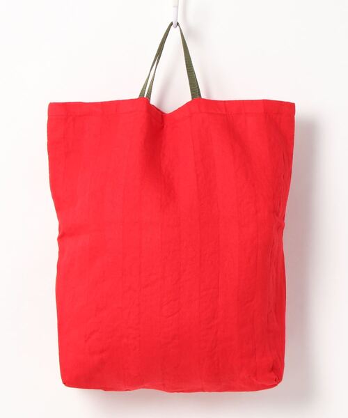 BEARDSLEY(ビアズリー)の「リネンワッペントート(トートバッグ・レディース・レッド/ホワイト・FREE)」の3枚目の写真