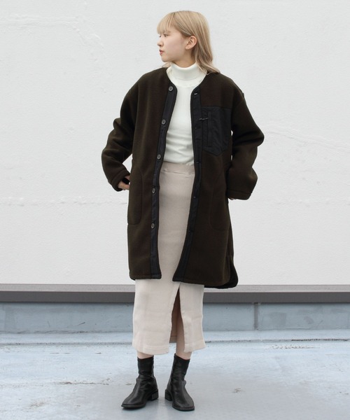 セール】GRAMICCI/グラミチ ボアフリースロングコート BOA FLEECE