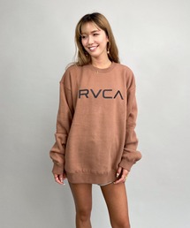 RVCA/ルーカ  ビッグシルエット  フロントロゴトレーナー   BB044-009