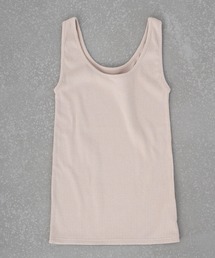 earth music&ecology | Uネックリブタンク ＊(タンクトップ)