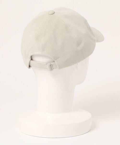 OVERRIDE（オーバーライド）の「OVERRIDE FAKE SUEDE 6P CAP（キャップ・メンズ・ブラック/ベージュ/グリーン/キャメル・57~59cm）」の5枚目の写真