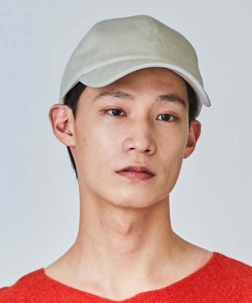 OVERRIDE（オーバーライド）の「OVERRIDE FAKE SUEDE 6P CAP（キャップ・メンズ・ブラック/ベージュ/グリーン/キャメル・57~59cm）」の3枚目の写真