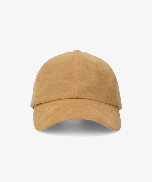 OVERRIDE（オーバーライド）の「OVERRIDE FAKE SUEDE 6P CAP（キャップ・メンズ・ブラック/ベージュ/グリーン/キャメル・57~59cm）」の14枚目の写真