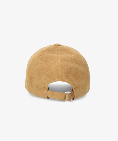 OVERRIDE（オーバーライド）の「OVERRIDE FAKE SUEDE 6P CAP（キャップ・メンズ・ブラック/ベージュ/グリーン/キャメル・57~59cm）」の11枚目の写真