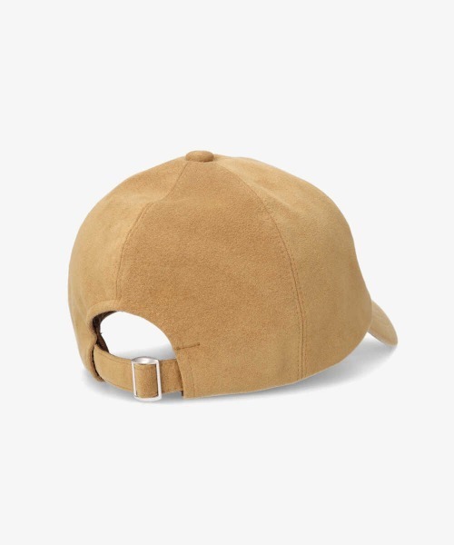 OVERRIDE（オーバーライド）の「OVERRIDE FAKE SUEDE 6P CAP（キャップ・メンズ・ブラック/ベージュ/グリーン/キャメル・57~59cm）」の10枚目の写真