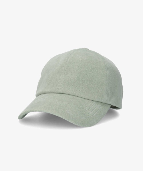 OVERRIDE（オーバーライド）の「OVERRIDE FAKE SUEDE 6P CAP（キャップ・メンズ・ブラック/ベージュ/グリーン/キャメル・57~59cm）」の19枚目の写真