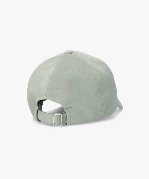 OVERRIDE（オーバーライド）の「OVERRIDE FAKE SUEDE 6P CAP（キャップ・メンズ・ブラック/ベージュ/グリーン/キャメル・57~59cm）」の18枚目の写真