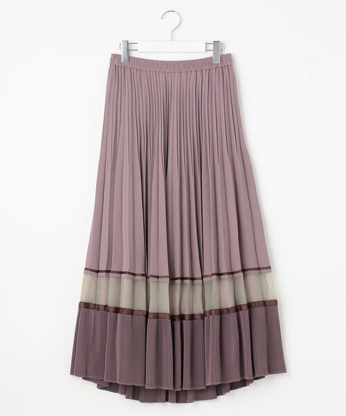 Feroux（フェルゥ）の「【洗える】Nobleプリーツ スカート（スカート・レディース・ベージュ系/ライラック系・2/1）」の11枚目の写真