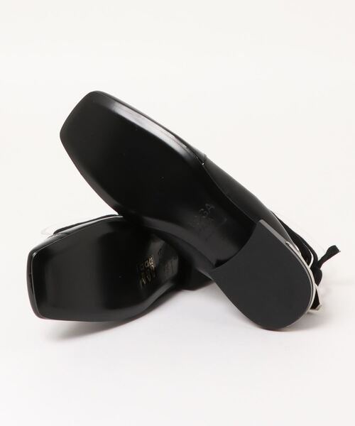TOGA PULLA（トーガ　プルラ）の「【TOGA PULLA(トーガプルラ)】Lace up pumps（パンプス・レディース・ブラック・X-LARGE/LARGE/MEDIUM）」の2枚目の写真