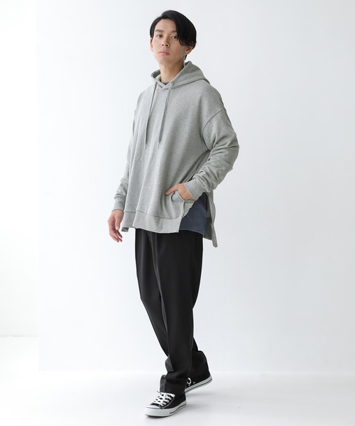 osharewalker（オシャレウォーカー）の「【廃盤】『センタープレステーパードパンツ』（その他パンツ・メンズ・ブラック/キャメル・M/L/XL）」の5枚目の写真