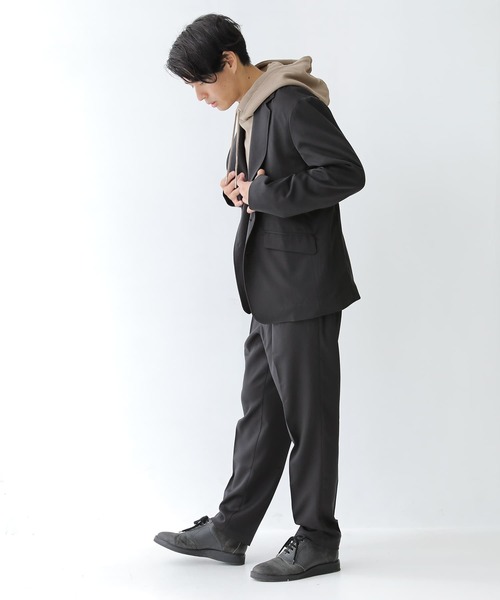 osharewalker（オシャレウォーカー）の「【廃盤】『センタープレステーパードパンツ』（その他パンツ・メンズ・ブラック/キャメル・M/L/XL）」の19枚目の写真