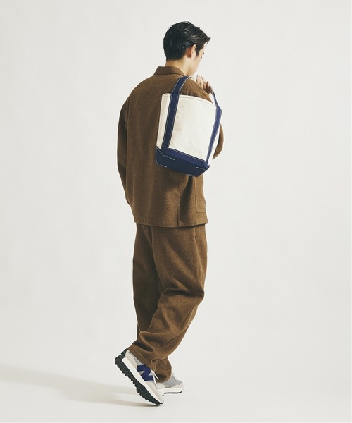 TEMBEA（テンベア）の「【TEMBEA×JOURNAL STANDARD / テンベア】別注 BAGUETTE TOTE SMALL（トートバッグ・メンズ・ブラウン/グリーン/ネイビー・FREE）」の4枚目の写真