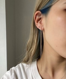 emouv by est ダブルロングロープピアス