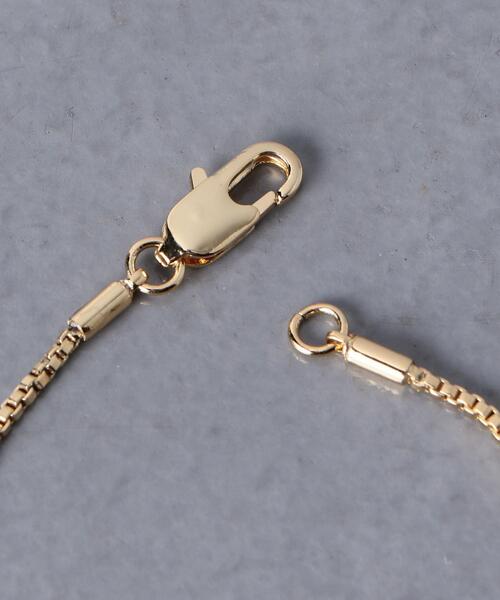 UNITED ARROWS(ユナイテッドアローズ)の「<UNITED ARROWS>コンビ サークル ネックレス(ネックレス・レディース・シルバー/ゴールド・FREE)」の7枚目の写真