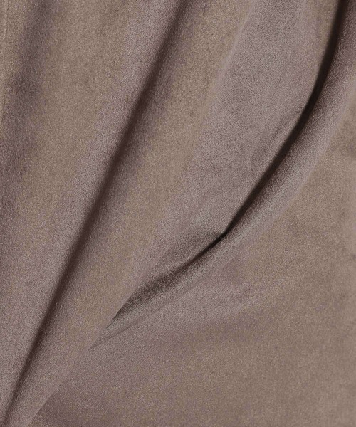 niko and...（ニコアンド）の「フェイクレザーシャツアウター（ノーカラージャケット・メンズ・ブラック/ベージュ・MEDIUM/LARGE）」の22枚目の写真