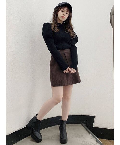 dazzlin（ダズリン）の「サイドゴアショートブーツ（ブーツ・レディース・グレー/ブラック/ブラウン・SMALL/MEDIUM/LARGE）」の20枚目の写真