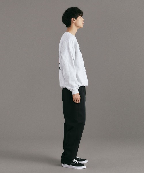 DELUXE(デラックス)の「DELUXE x Disney Crew neck sweat(スウェット・メンズ・グレー/ブラック・XL/M/S/L)」の21枚目の写真