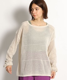 niko and... | 2WAYメッシュ切り替えカーディガン(カーディガン/ボレロ)