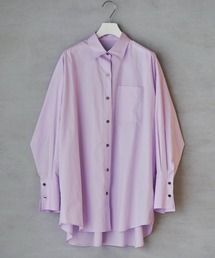 lautreamont BLEUBLANC | BIGシルエットカラーシャツ≪洗濯機で洗える≫(シャツ/ブラウス)