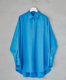 lautreamont BLEUBLANC | BIGシルエットカラーシャツ≪洗濯機で洗える≫(シャツ/ブラウス)