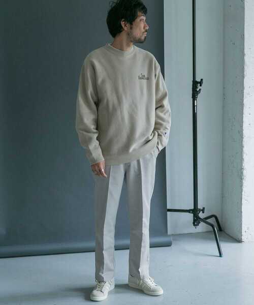 Champion（チャンピオン）の「『別注』Champion×DOORS　RWクルー（スウェット・メンズ・グレー/ネイビー/ベージュ・LARGE/MEDIUM）」の21枚目の写真