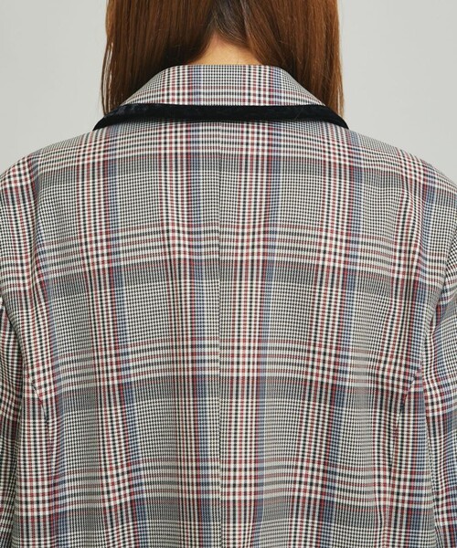 MATURED(マチュアード)の「【MATURED】チェックテーラードジャケット(テーラードジャケット・レディース・ブラウン/グレー・FREE)」の10枚目の写真