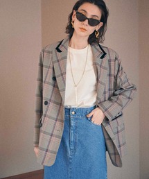 【MATURED】チェックテーラードジャケット