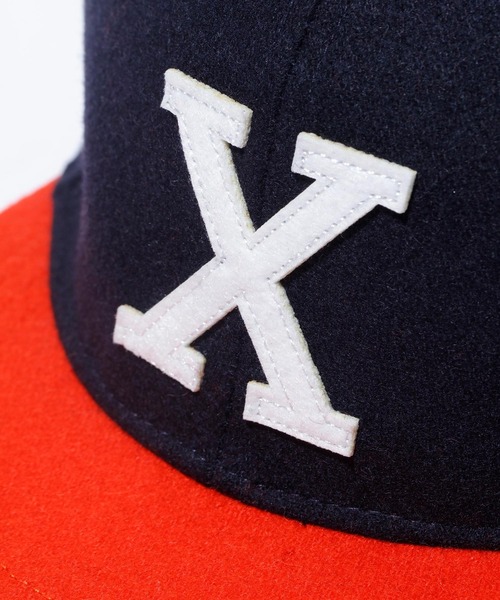 XLARGE（エクストララージ）の「BI COLOR FRONTPATCH CAP（キャップ・メンズ・ブラック/ネイビー/グレー・ONE SIZE）」の8枚目の写真