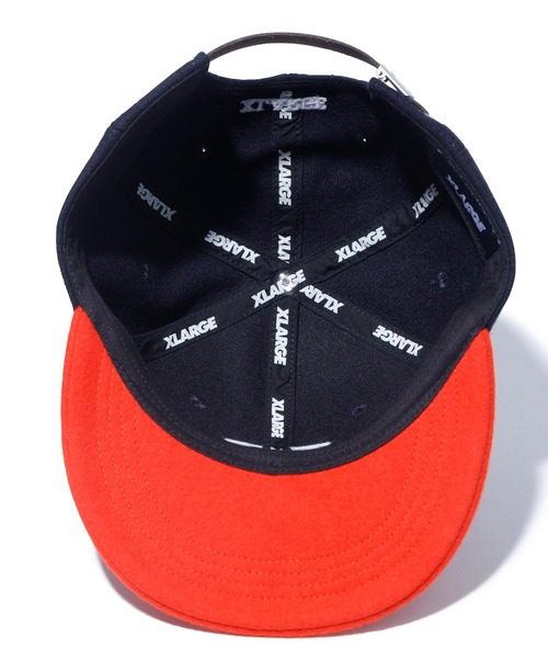 XLARGE（エクストララージ）の「BI COLOR FRONTPATCH CAP（キャップ・メンズ・ブラック/ネイビー/グレー・ONE SIZE）」の10枚目の写真