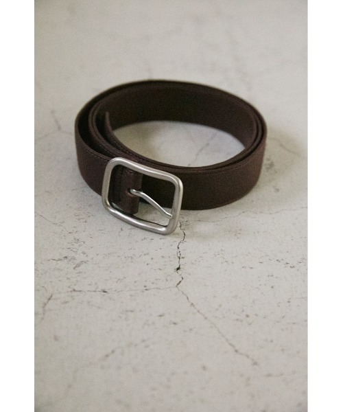 STYLEMIXER(スタイルミキサー)の「レザーユニセックスベルト(ベルト・レディース・ブラウン/ブラック・FREE)」の3枚目の写真