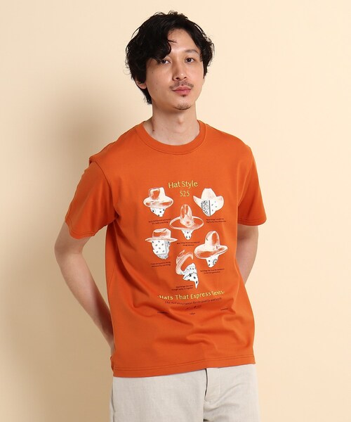 【Sサイズ～】Hat Style525 半袖Tシャツ