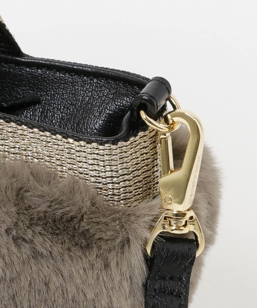 VIOLAd'ORO（ヴィオラドーロ）の「VIOLAd’ORO　V-8452（ショルダーバッグ・レディース・モカ/アニマル・ONE）」の6枚目の写真