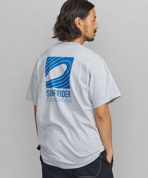 California General Store（California General Store）の「＜SURFRIDER FOUNDATION（サーフライダーファウンデーション）×California General Store＞ LOGO T GR/Tシャツ（Tシャツ/カットソー・メンズ・ライトグレー・L/XL/S/M）」の16枚目の写真