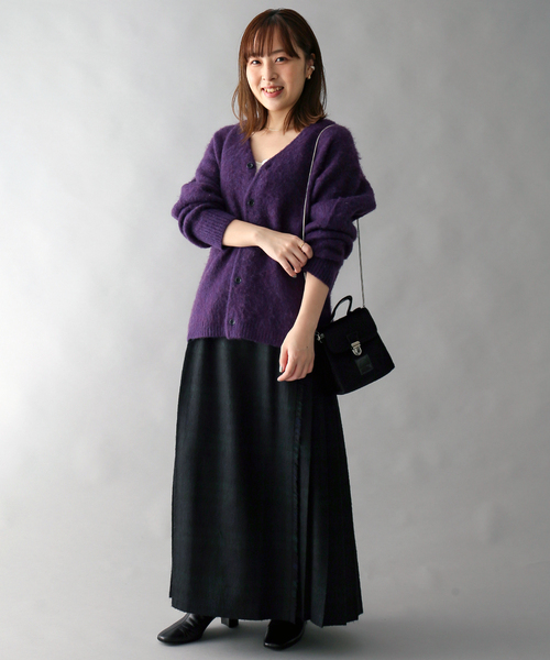 B.C STOCK(ベーセーストック)の「CRH MOHAIR MIX CARDIGAN(カーディガン/ボレロ・メンズ・ブラック/パープル/グリーン・MEDIUM/LARGE)」の17枚目の写真
