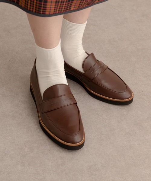 RODE SKO（ロデスコ）の「『MADE IN JAPAN』3センチ軽量ソールローファー（ローファー・レディース・ブラック/ブラウン・36/37/38）」の16枚目の写真