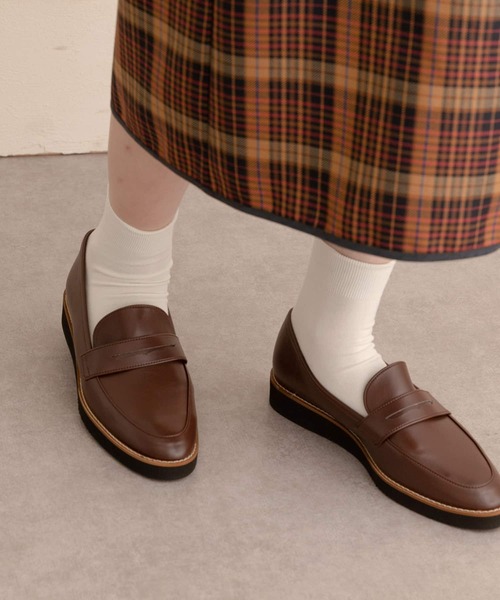 RODE SKO（ロデスコ）の「『MADE IN JAPAN』3センチ軽量ソールローファー（ローファー・レディース・ブラック/ブラウン・36/37/38）」の12枚目の写真