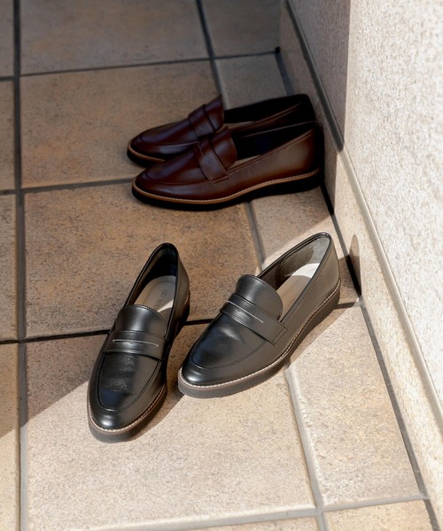 RODE SKO（ロデスコ）の「『MADE IN JAPAN』3センチ軽量ソールローファー（ローファー・レディース・ブラック/ブラウン・36/37/38）」の3枚目の写真