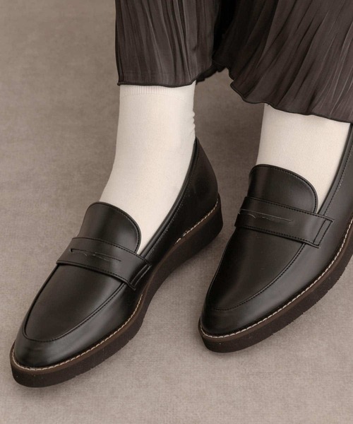 RODE SKO（ロデスコ）の「『MADE IN JAPAN』3センチ軽量ソールローファー（ローファー・レディース・ブラック/ブラウン・36/37/38）」の15枚目の写真