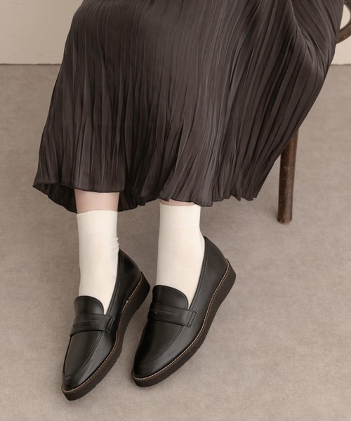 RODE SKO（ロデスコ）の「『MADE IN JAPAN』3センチ軽量ソールローファー（ローファー・レディース・ブラック/ブラウン・36/37/38）」の17枚目の写真